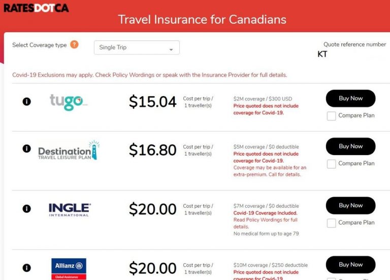 Kanetix Review: Compare Travel Insurance in Canada | Canadian Travel